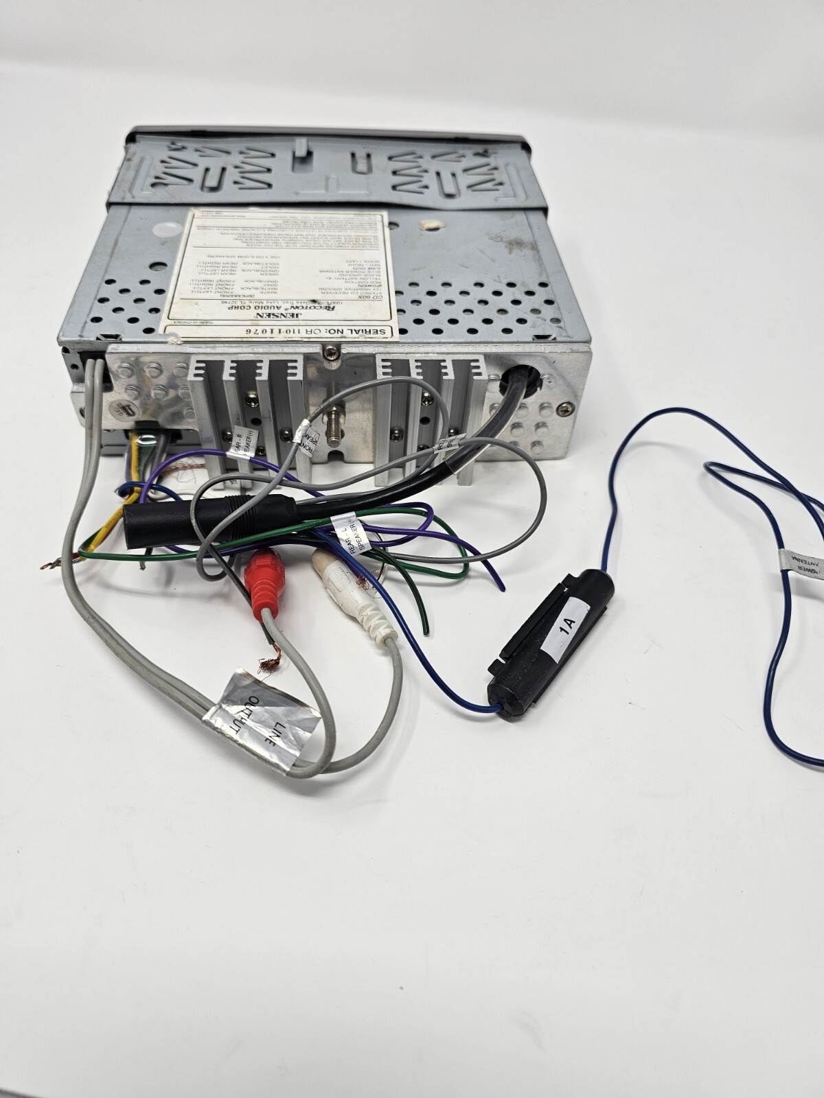 Jensen CD60X Car CD Stereo 100 watt 4 Channel