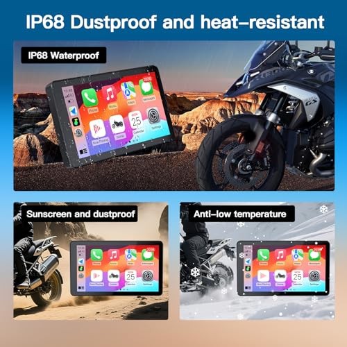 for BMW Motorcycles Touchscreen,Plug & Play Smart Display,Support DB601