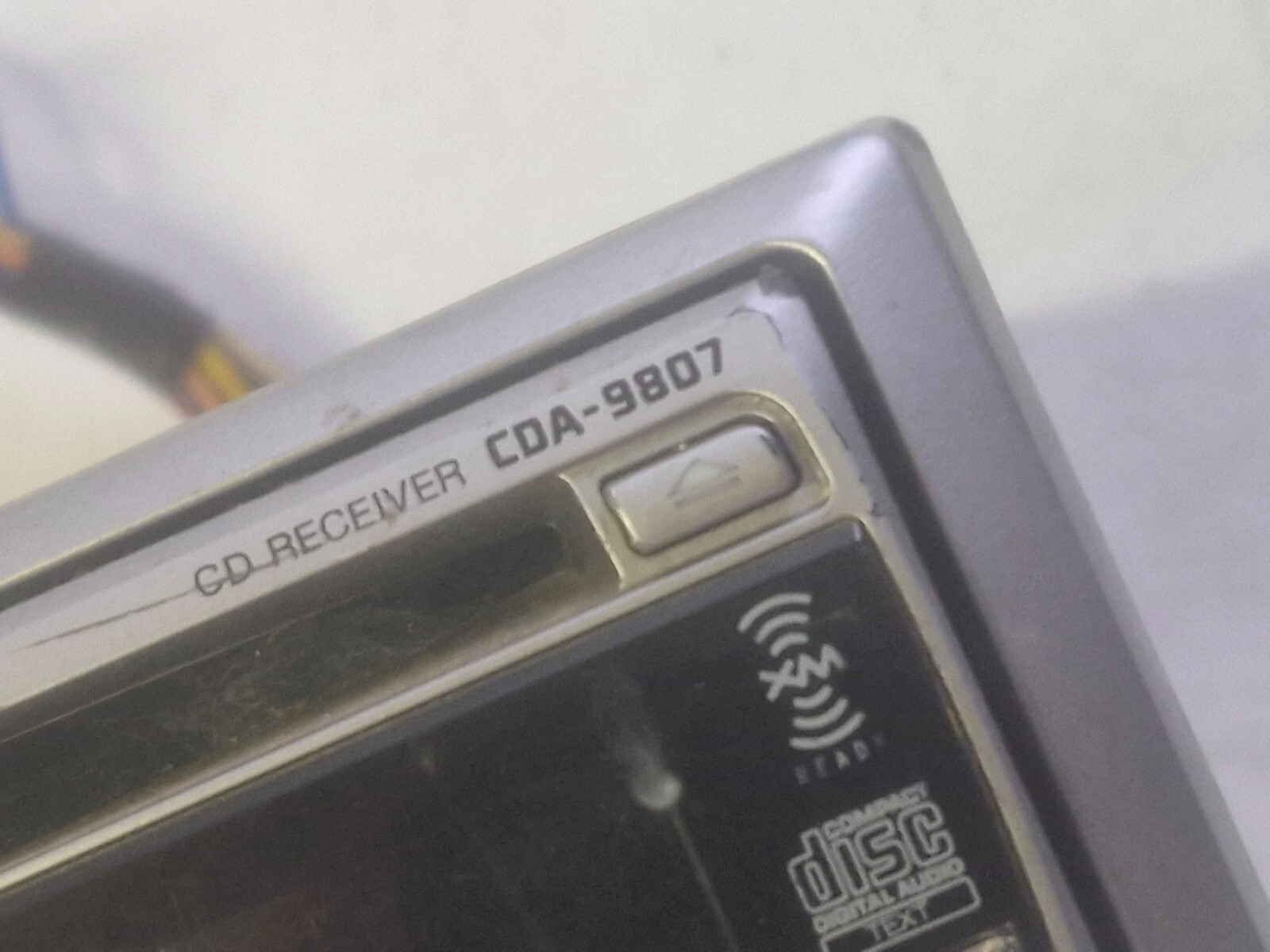 Alpine CDA-9807 9807 CDA cd player radio am fm MP3 telephone link V115