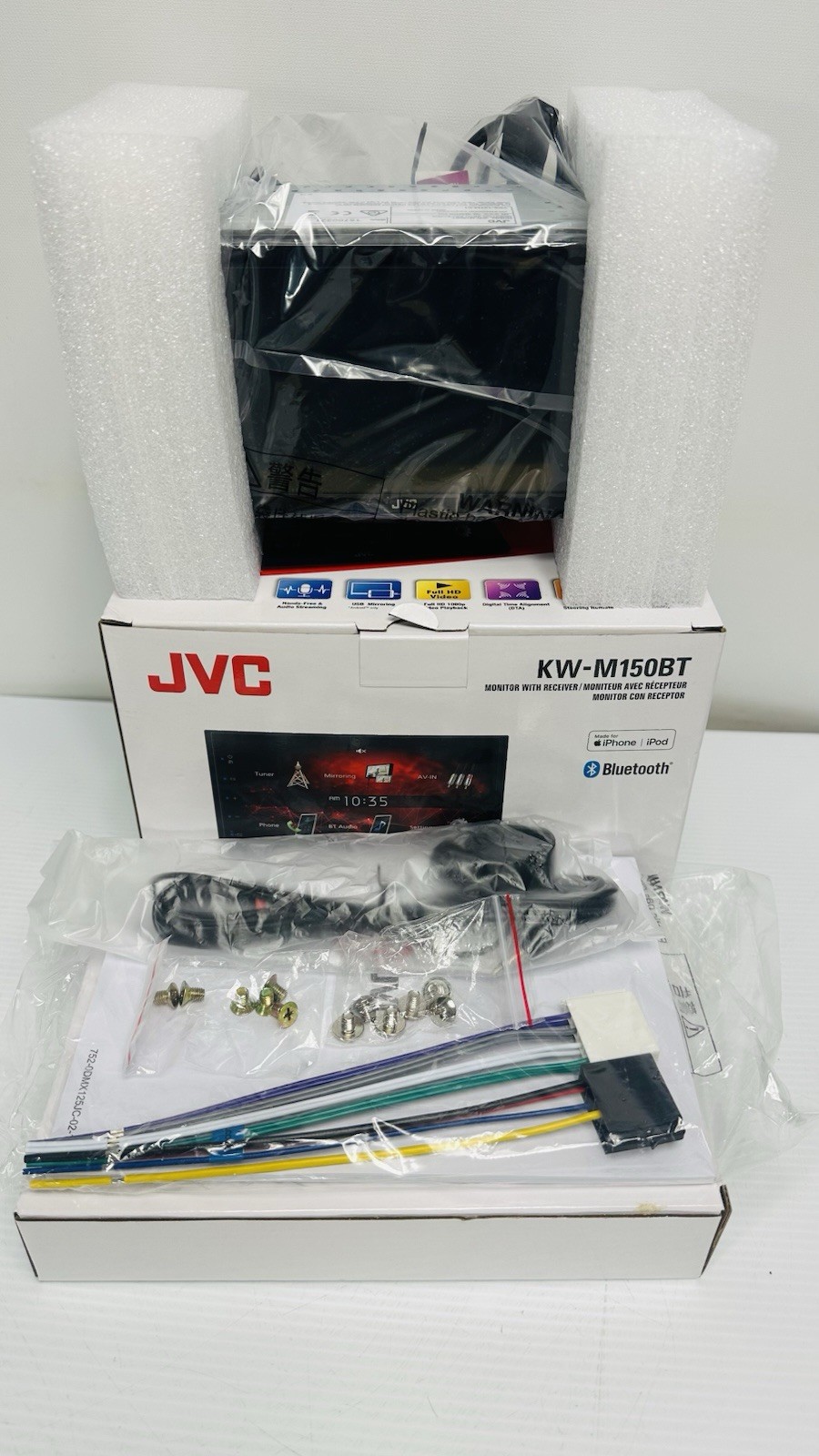 JVC KW-M150BT – MONITOR WITH RECEIVER BLUETOOTH