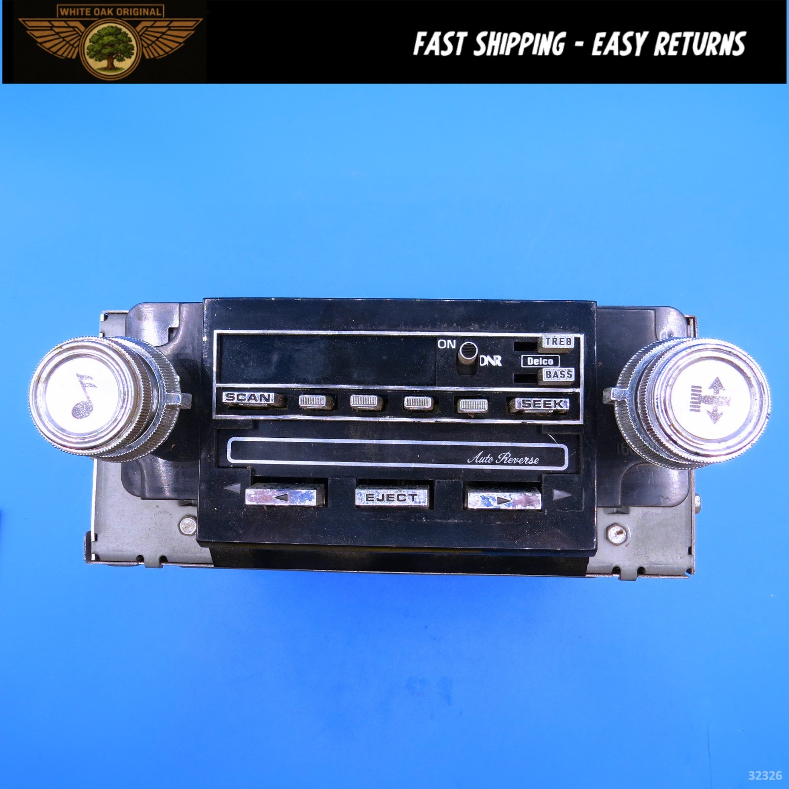 Genuine GM Delco 2700 Cassette AM FM Stereo Radio Chevrolet Blazer K5 Silverado