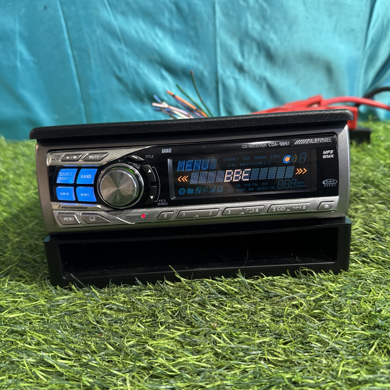 Alpine CDA-9851 CD Player In Dash Receiver Tested
