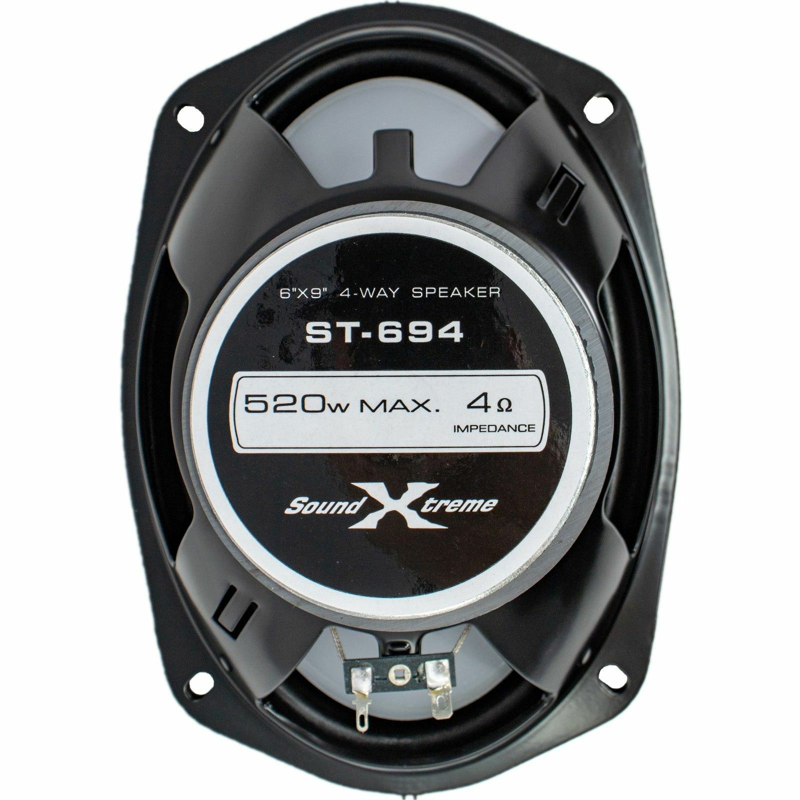 Car Receiver Media Player USB, SD, AUX Work w/ Bluetooth & 6×9″ + 6.0″ Speaker