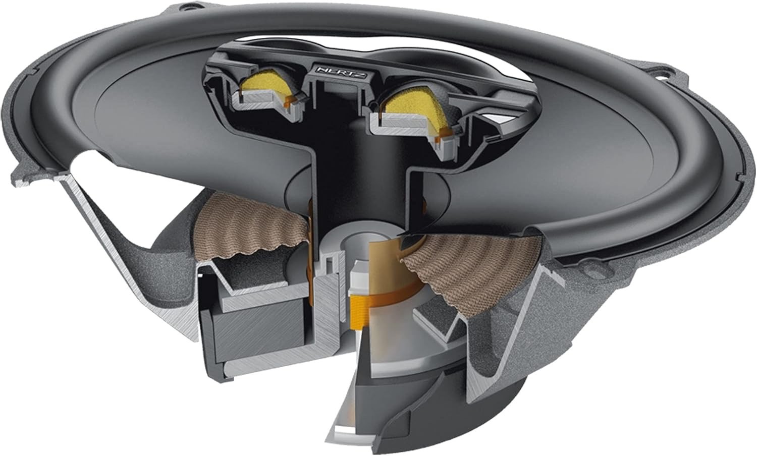 Hertz Mille Pro MPX-6903 6×9 3-Way Coaxial Speakers Pair with Grilles New