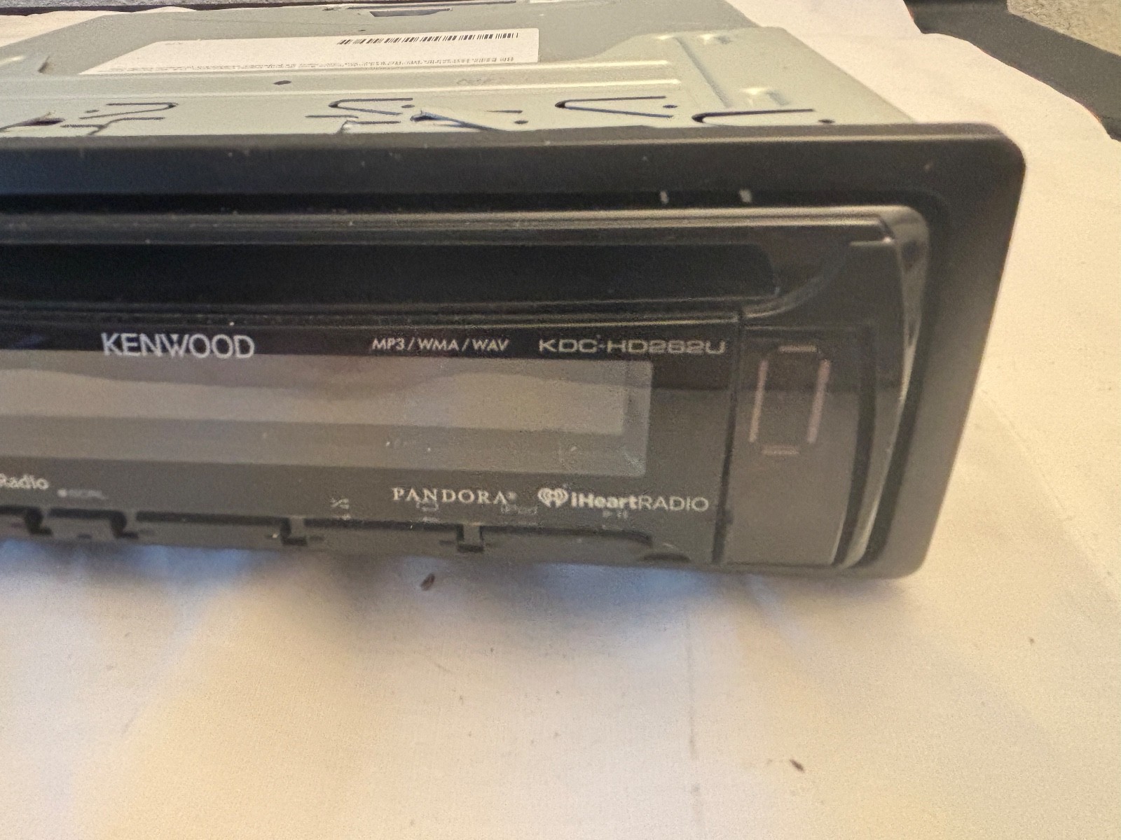 Kenwood KDC-HD262U CD/Android HD Radio USB Interface MP3 AM/FM AUX