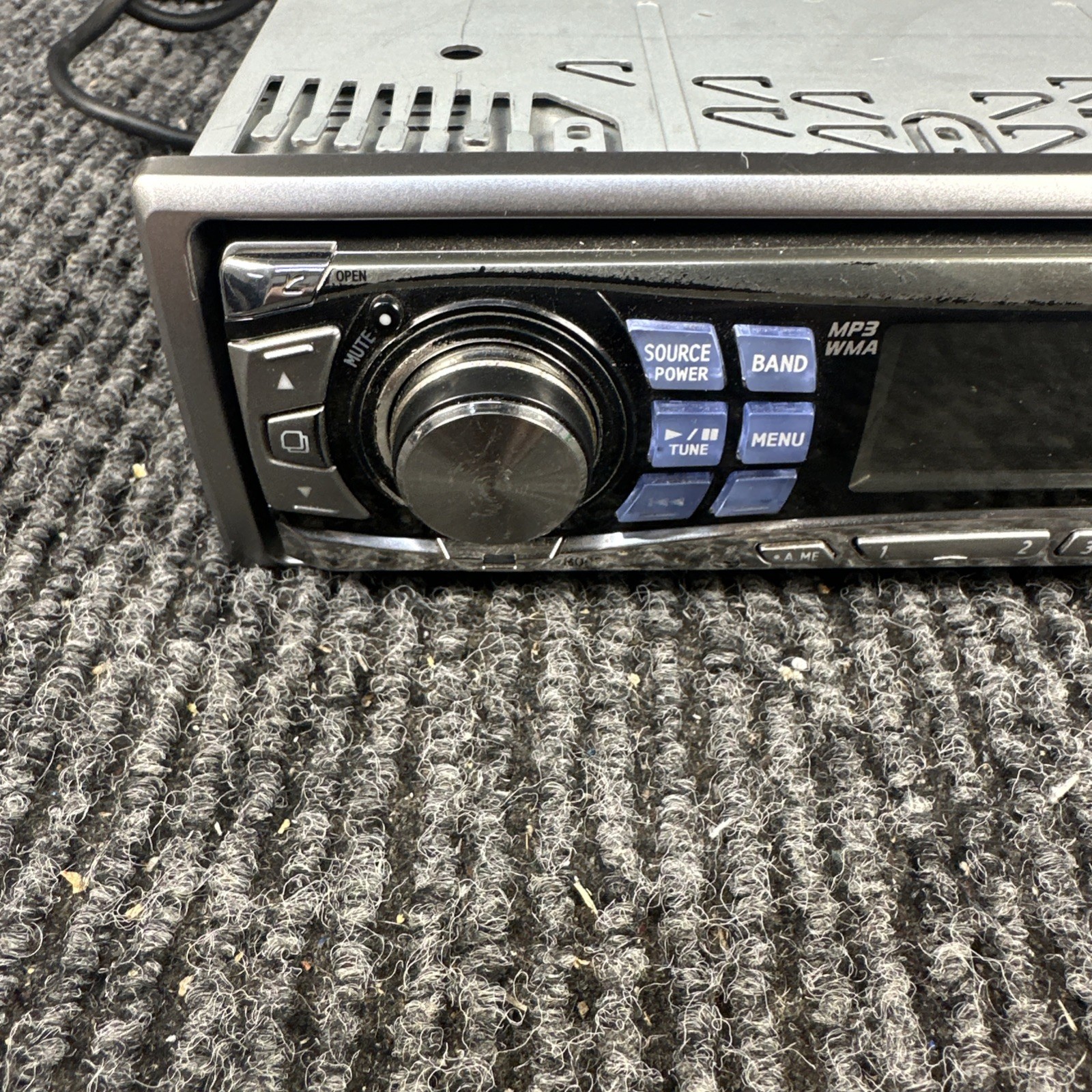Vintage Alpine Car Stereo CD Player Cde-9852 UNTESTED AS-IS