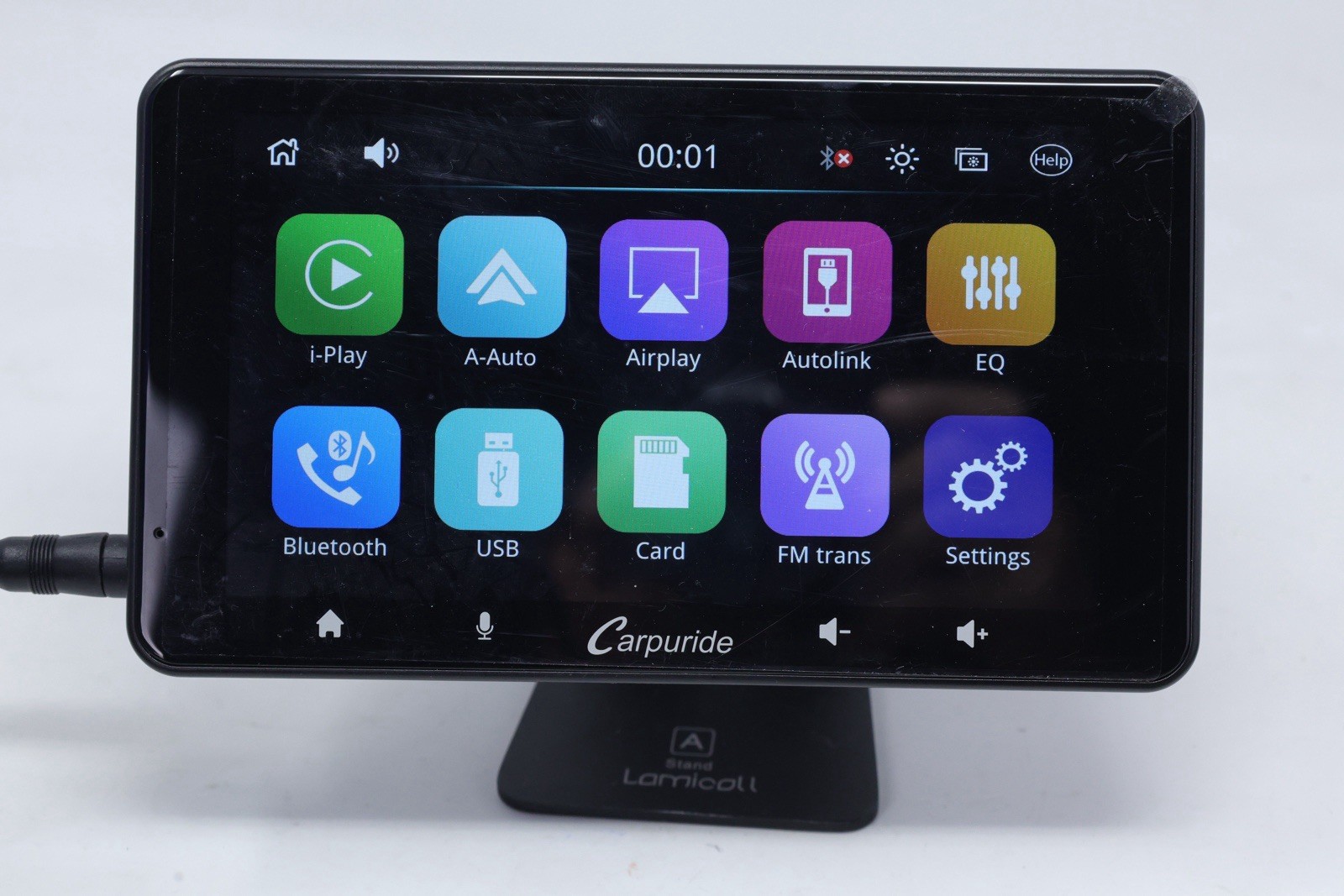 Carpuride Full HD Wireless Apple Carplay & Android Auto Navigation **Unit Only**