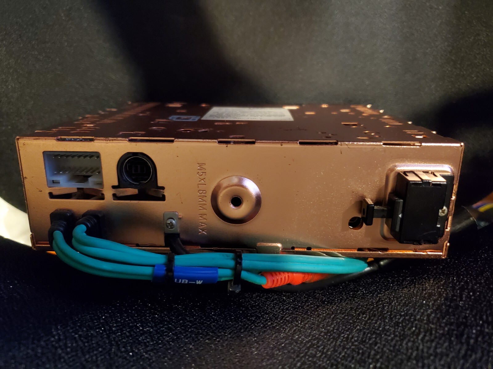 RARE VINTAGE ALPINE CDA-7949 HEAD UNIT RADIO CD PLAYER COPPER JAPAN SOLD AS IS