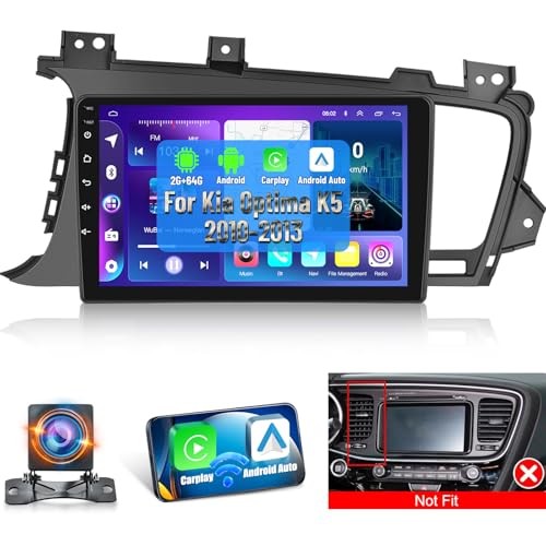 Car Radio for Kia Optima K5 2010 2011 2012 2013, [2G+64G] 9 inch Android 2+64GB