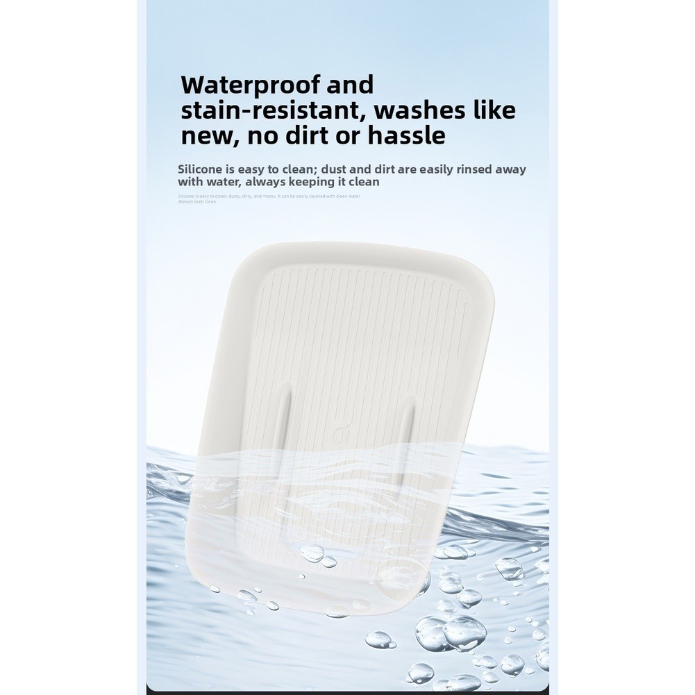 Non Slip Charging Pad Made of Soft Silicone for ORA 5 Center Console Use