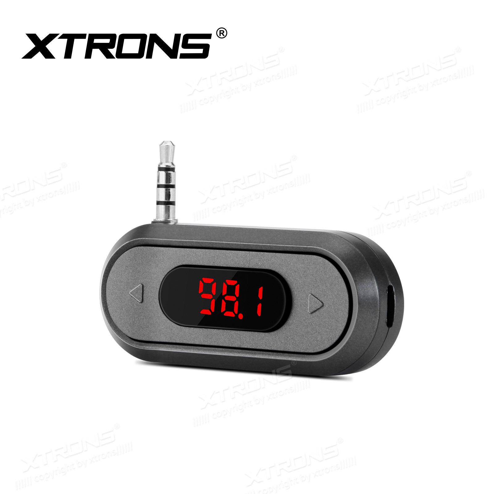 Wireless FM Transmitter Mini AUX Adapter 3.5mm Jack For Car Stereo Radio MP3/MP4