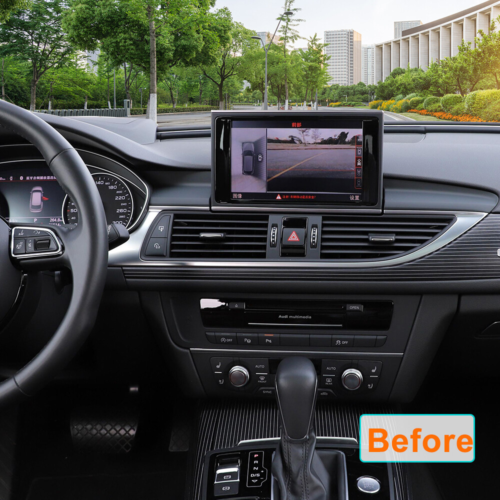 12.3″Car Stereo for Audi A6/A7 2018-2021 Wireless Carplay DSP BT Radio SWC FM/AM