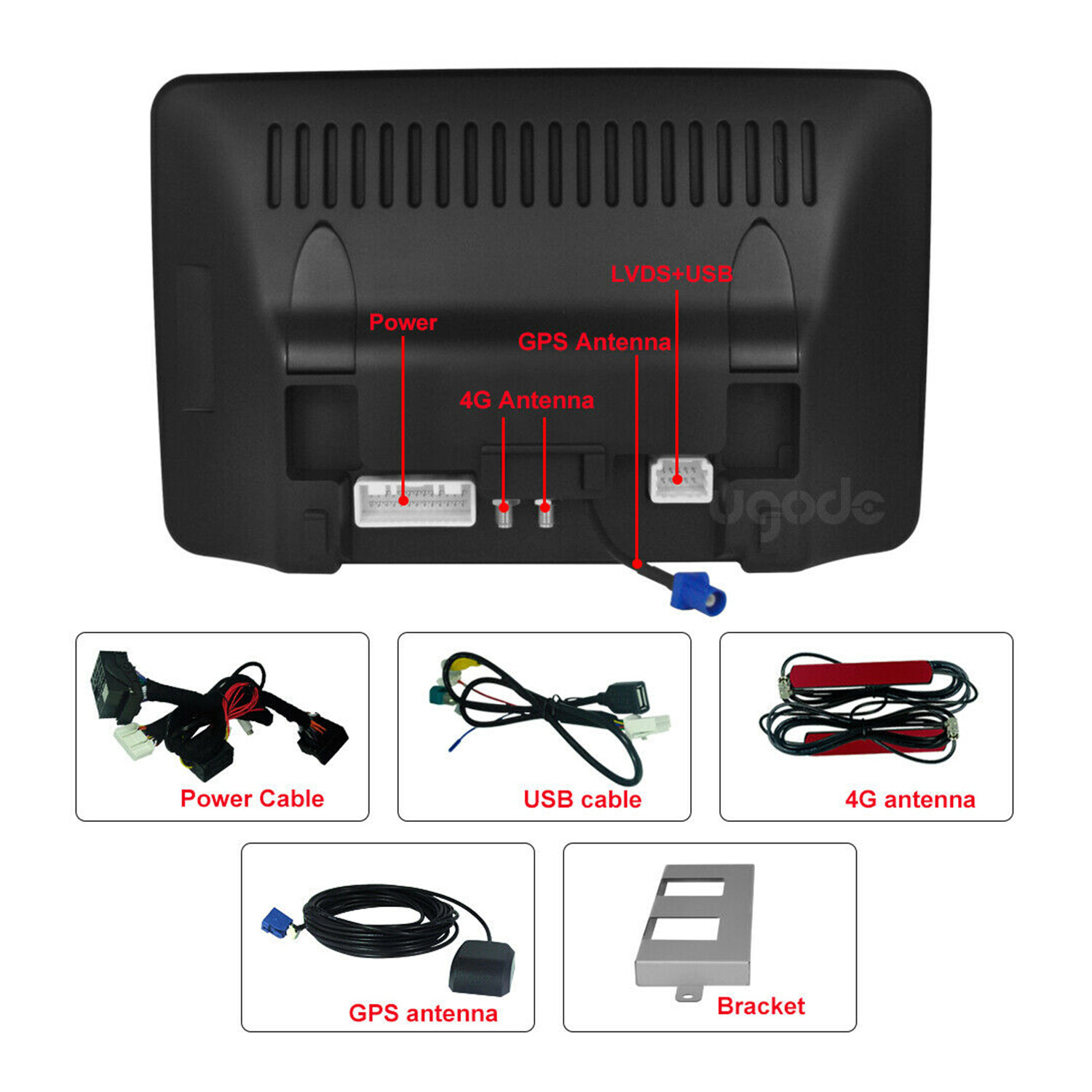 Ugode 8.4in Android Screen UPGRADE GPS Mercedes Benz ML GL 2012-2015 NTG4.5/4.7