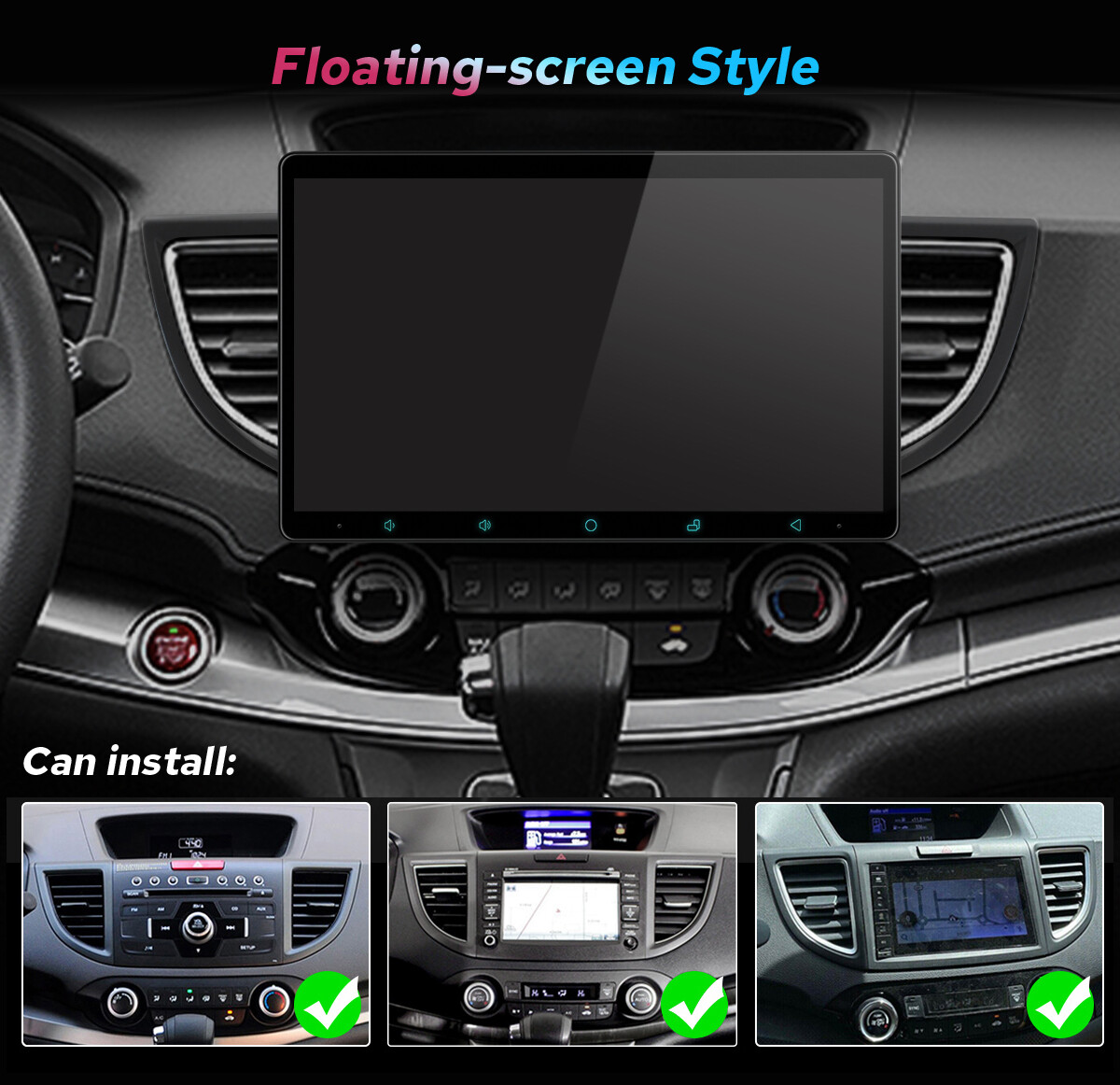 For 2012-2016 Honda CR-V JOYING 11.6 Inch Android 12 Car Radio Headunit 8+128GB