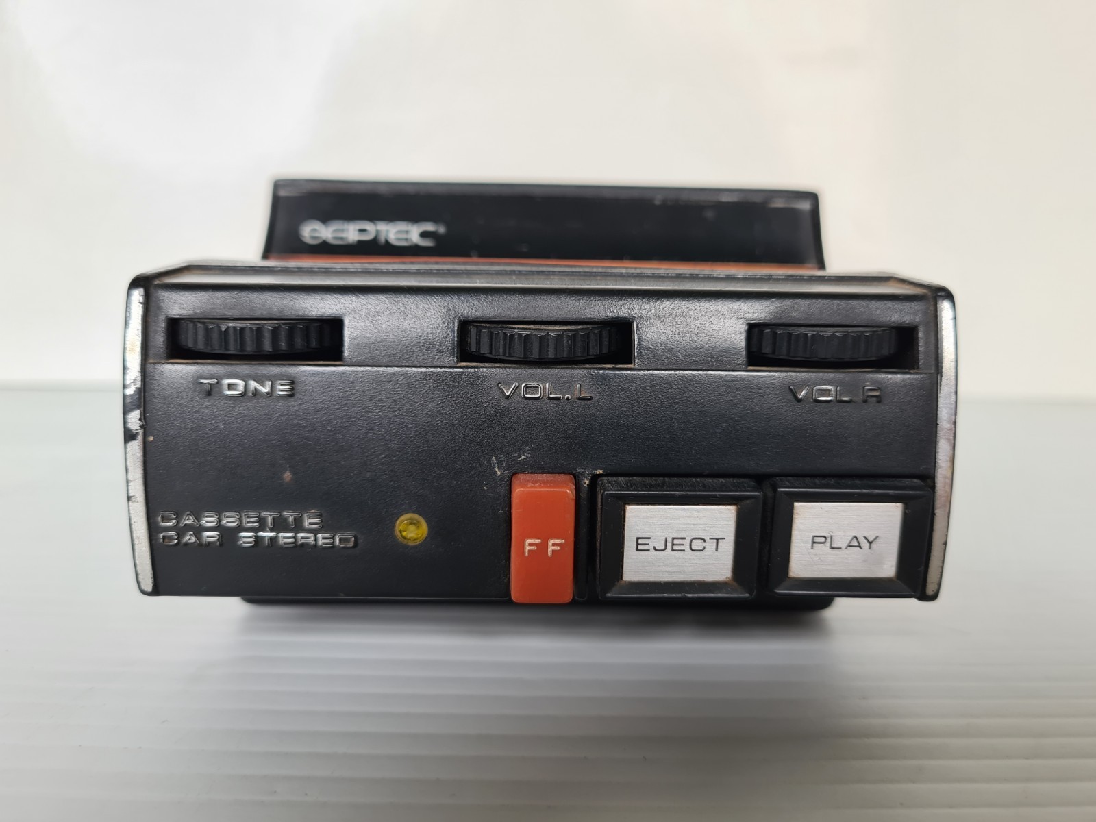 Vintage Seipteic Cassette Head Unit Japan 01519T Matsushita Panasonic Car 1974