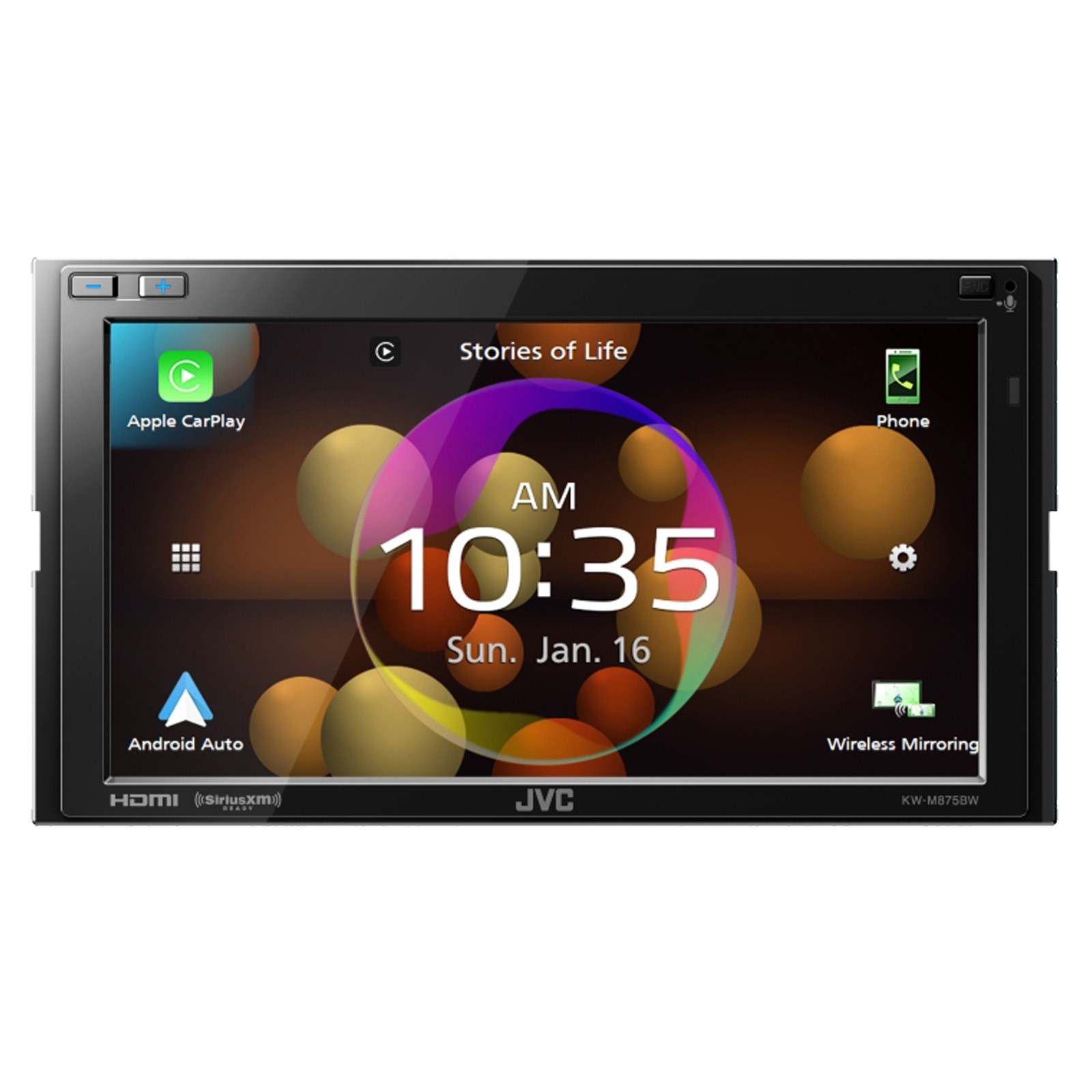 In-Dash 2-DIN Bluetooth Multimedia AV Receiver, 4x 6×9″ 500 Watt 3-Way Speakers