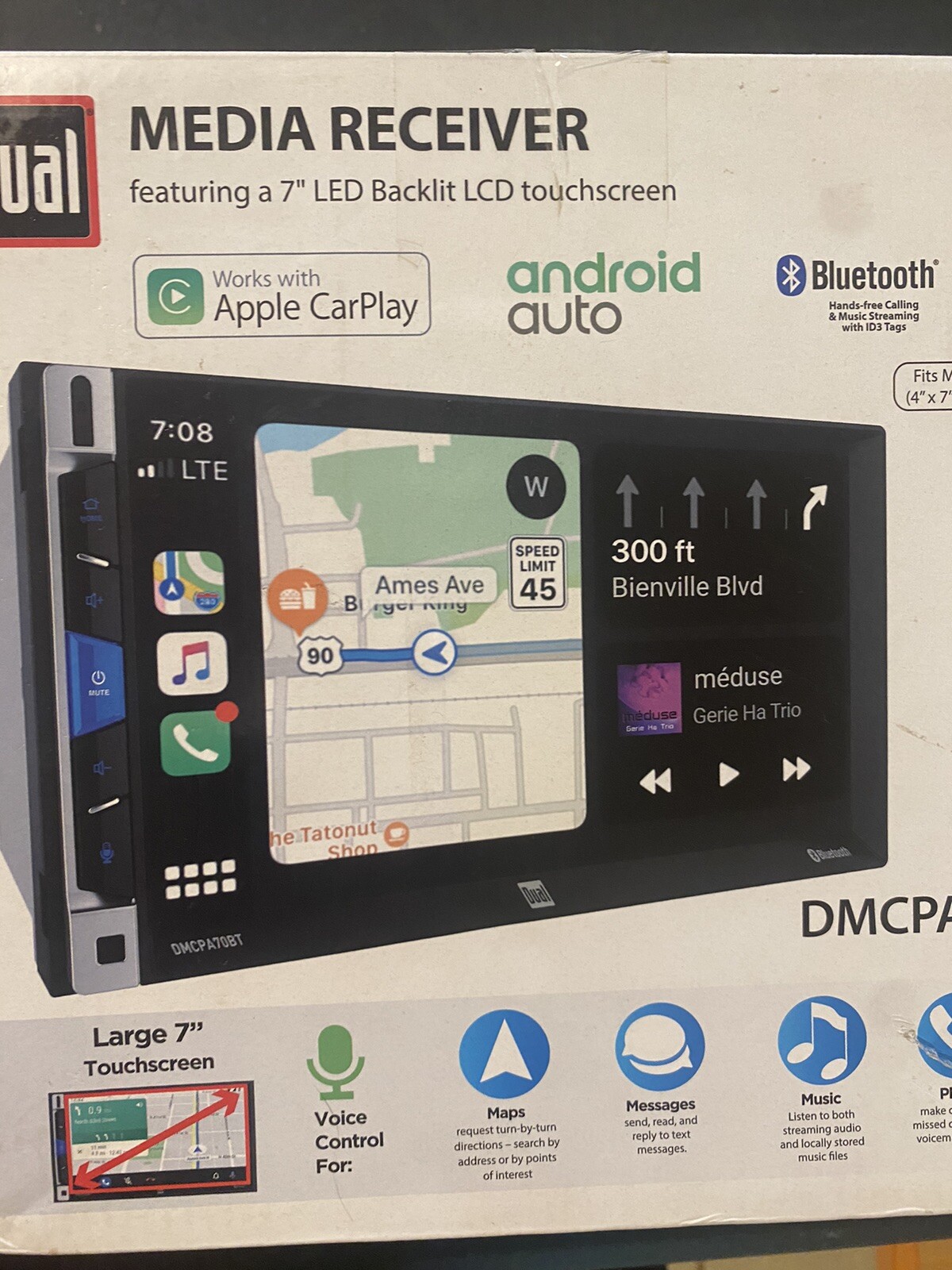 Dual Electronics DMCPA70BT Digital Media Receiver