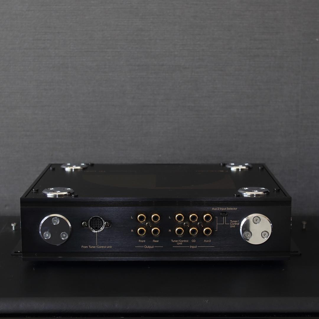 Nakamichi TP-1200 Mobile Tuner Preamplifier Dual Body w DIN Cable Fully Works