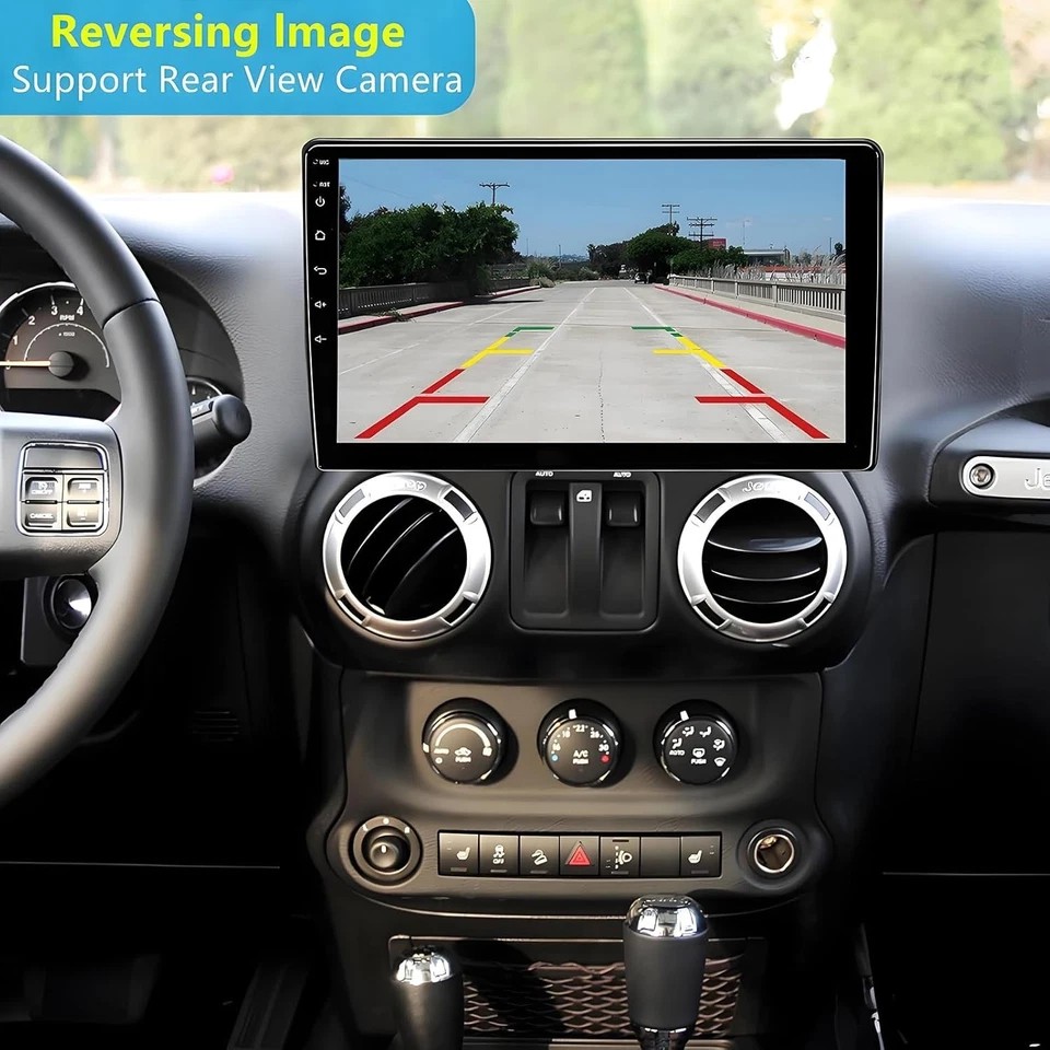 For Jeep Wrangler 2007-2017 Android 15 Car Radio Stereo Touch Screen Carplay GPS
