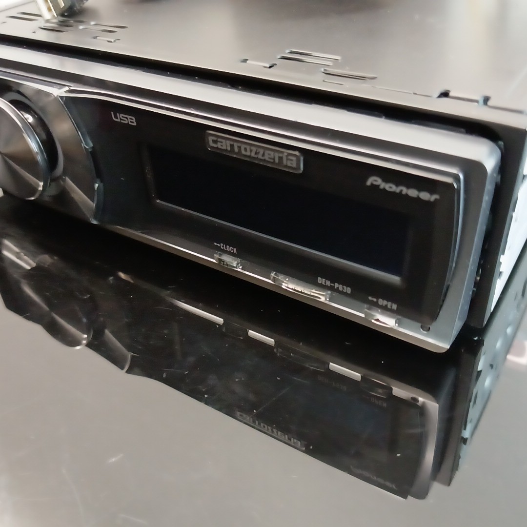 Pioneer Carrozzeria DEH-P630｜CD/USB Car Audio EQ w/ Remote｜Operation Confirmed