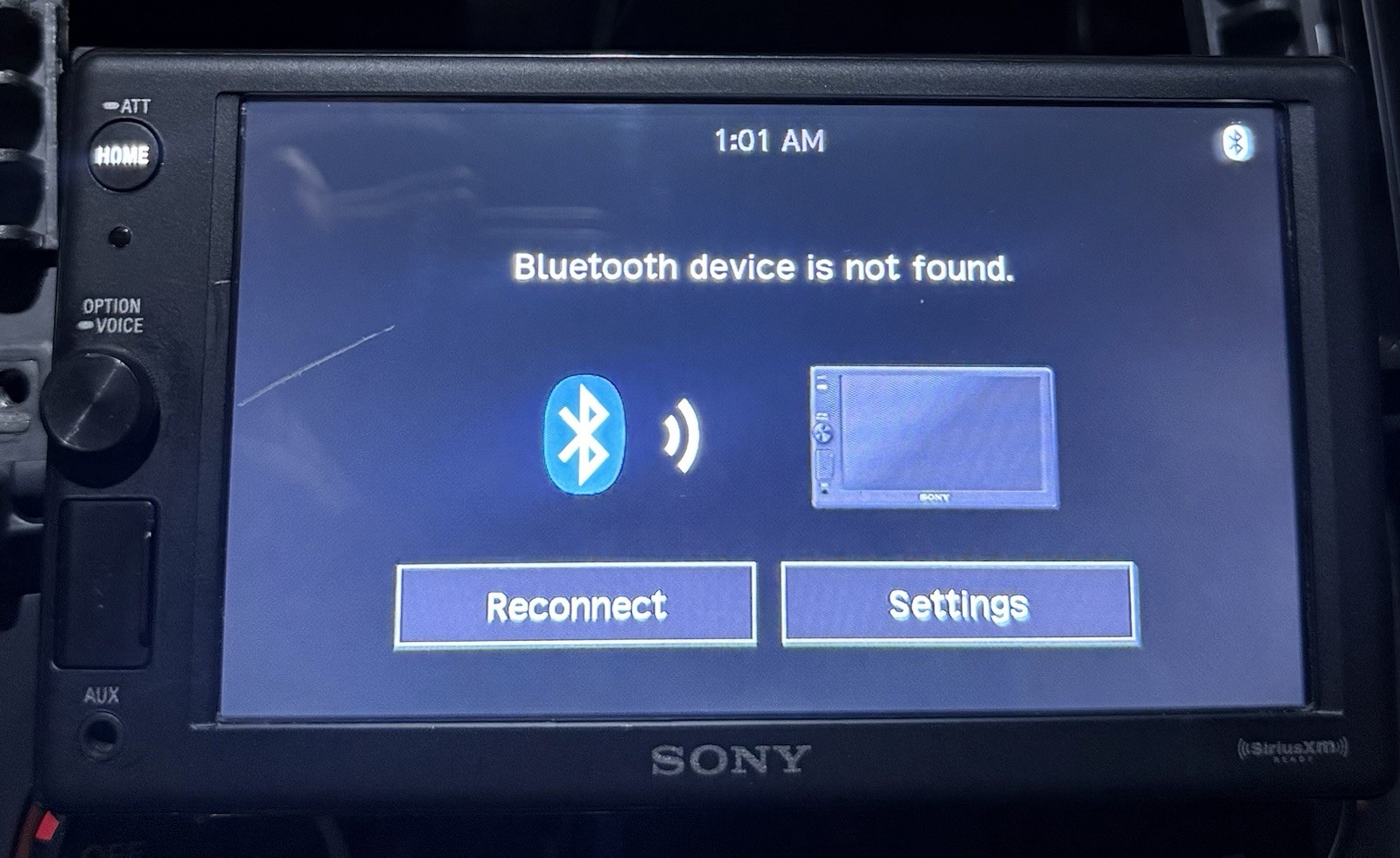 Sony XAV-AX1000 6.2 inch Apple CarPlay Media Receiver with Bluetooth