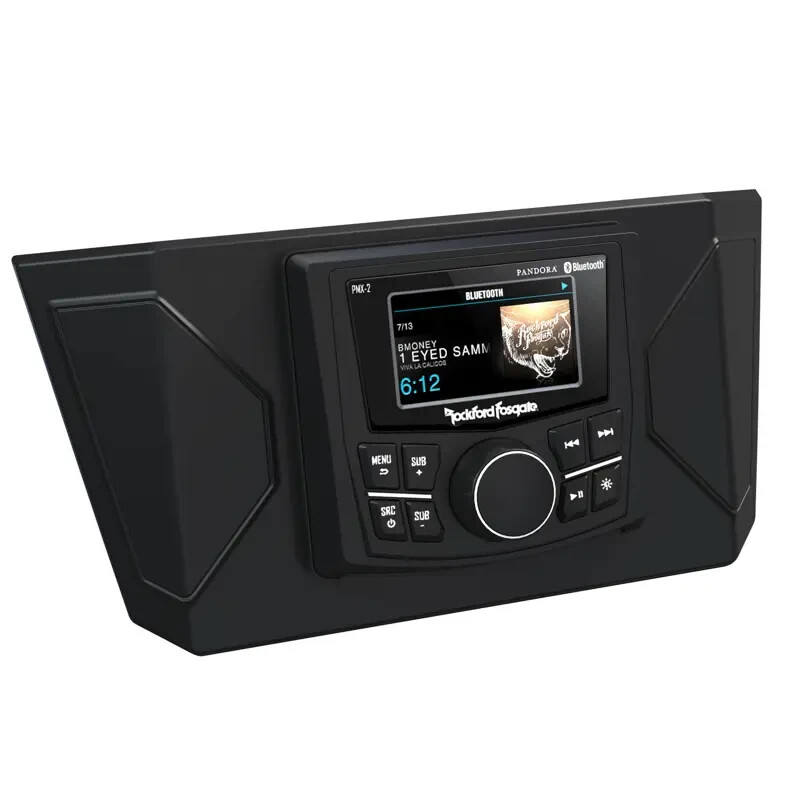 POLARIS RZR XP PMX-P2 Head Unit and Mount Kit by Rockford Fosgate®