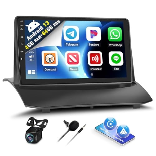 4G+64G Android 13 Car Stereo for Ford Fiesta 2009-2014 9 Inch Touch Screen