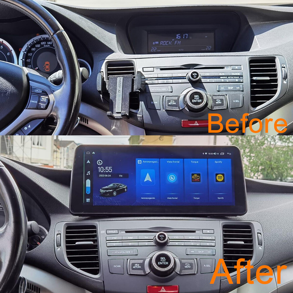 Car Stereo for Honda Acura TSX for Honda Accord 2009-2014 GPS Navi BT Android 13