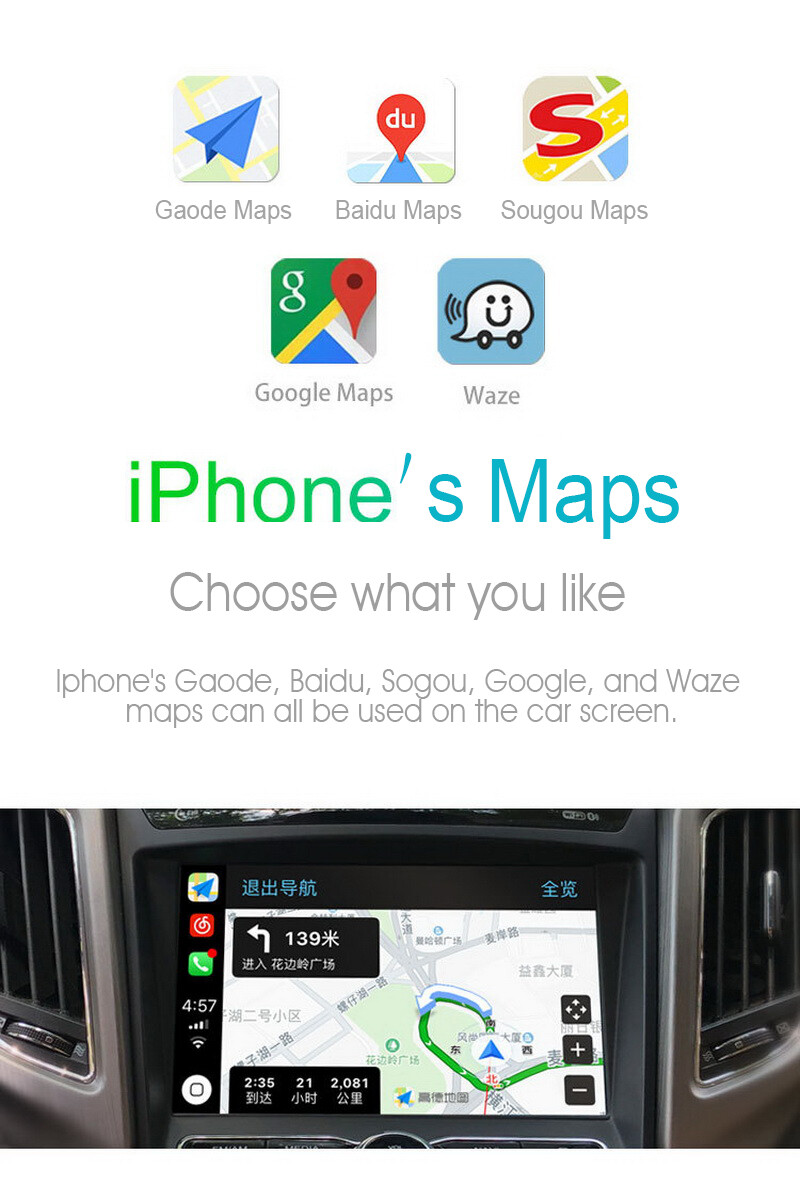 USB Carplay Adapter Wired Carplay Dongle Android Car Auto Car Dongle Connect Box