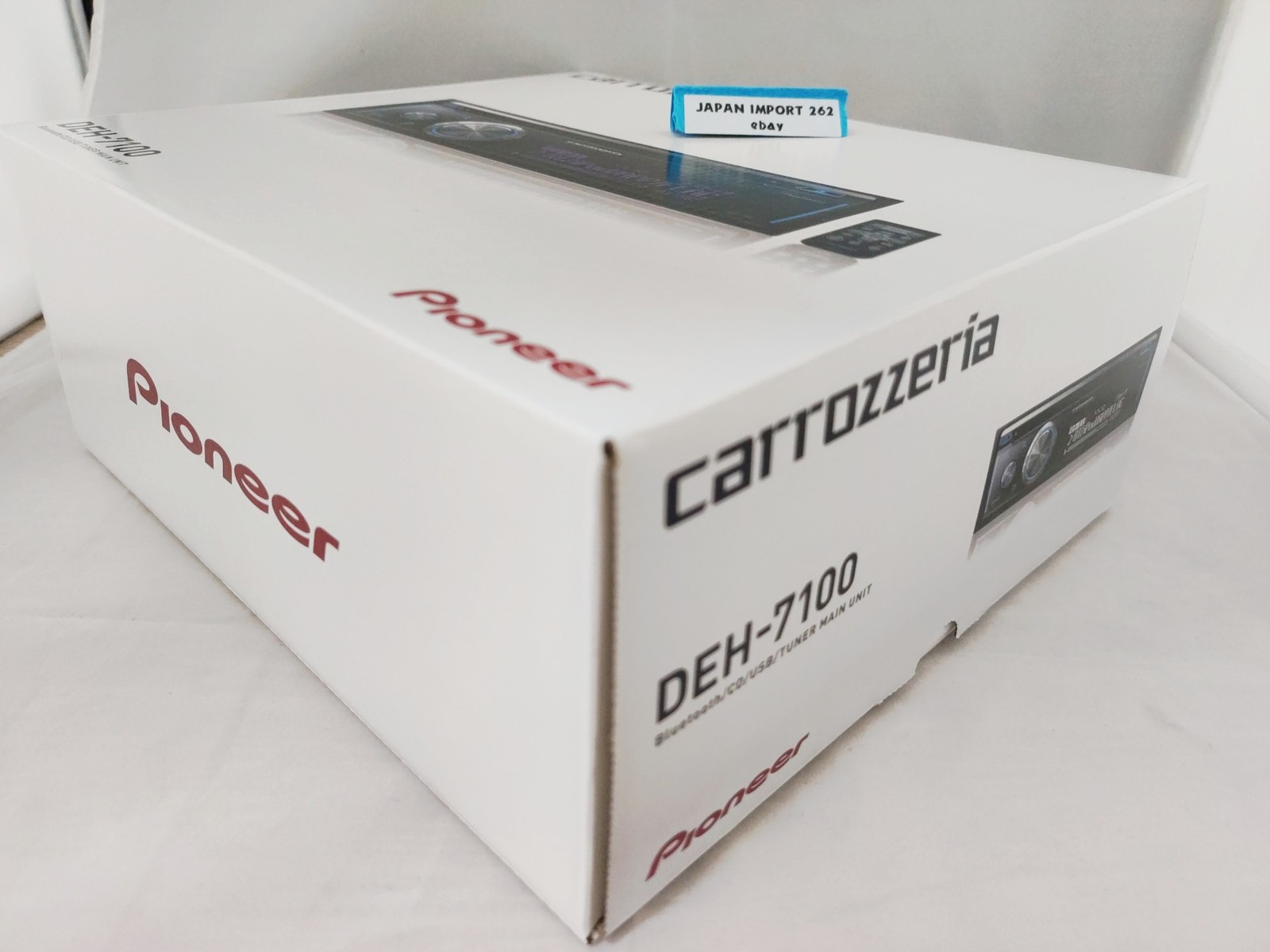 Pioneer DEH-7100 Car Stereo Carrozzeria CD USB iPod Bluetooth DSP LCD display N2