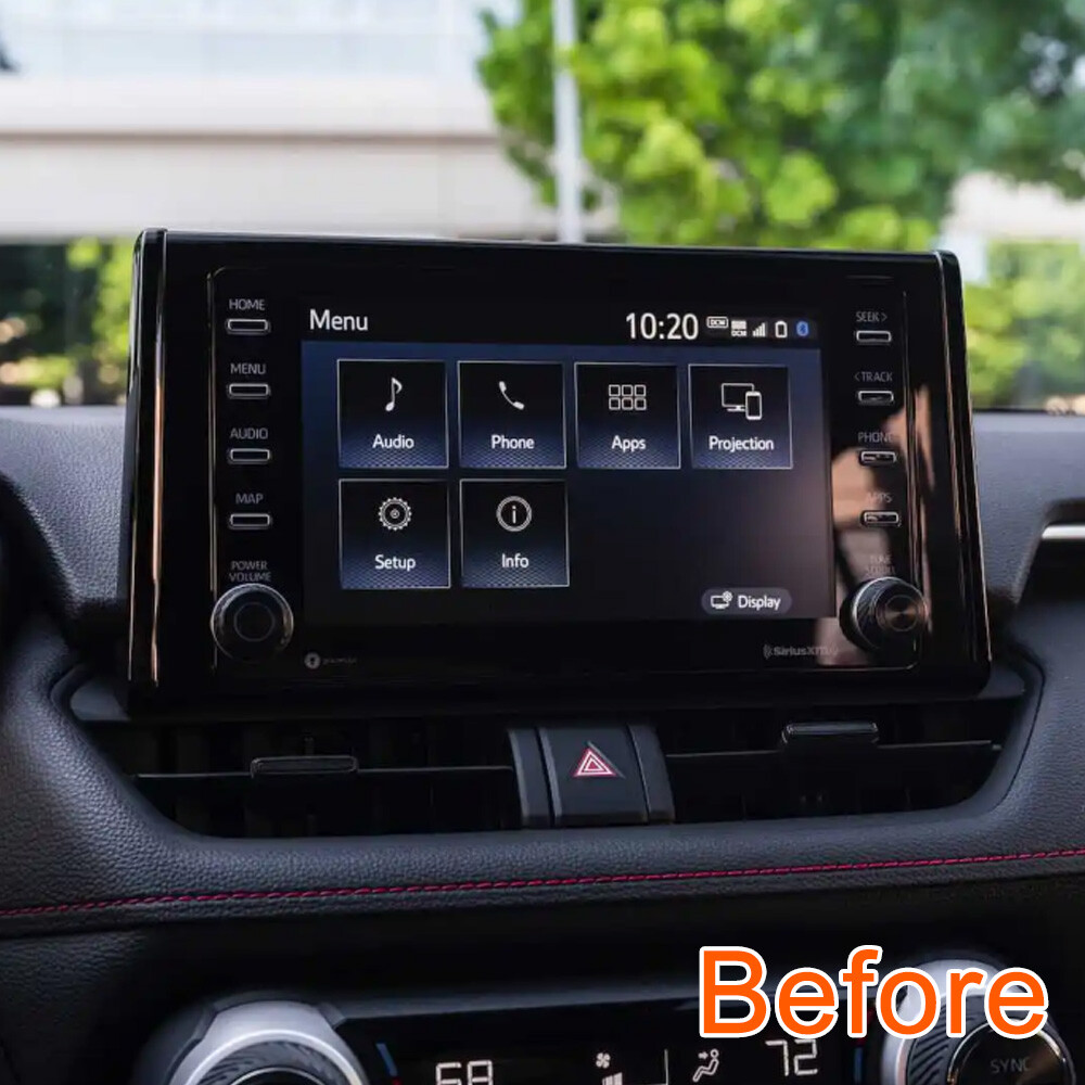 12.3 inch Android 14 For Toyota RAV4 2020 Car Stereo Radio GPS Navi WIFI 32GB