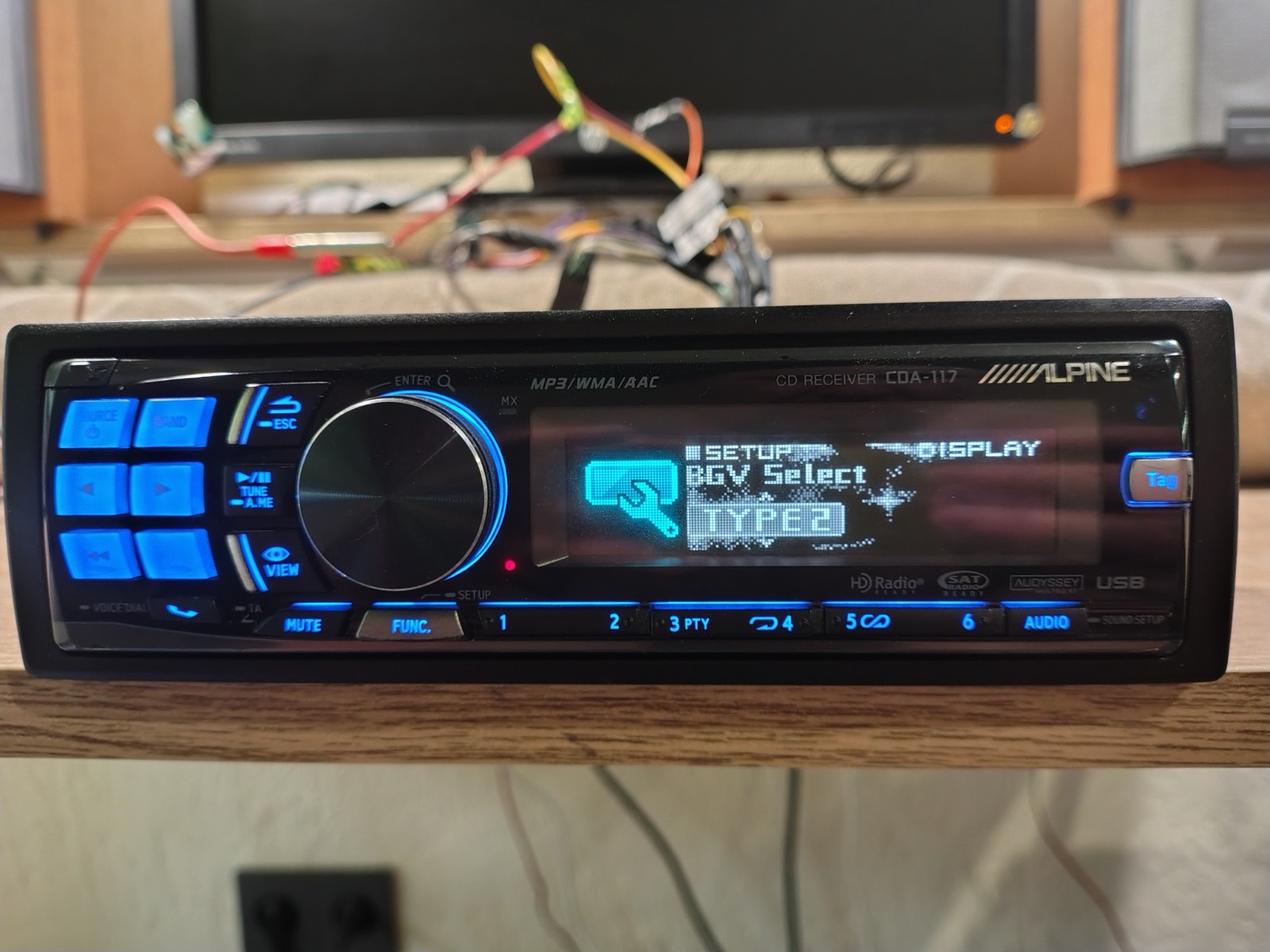 Alpine CDA-117 Car Stereo Mobile Media Station Fully Working Great Shape