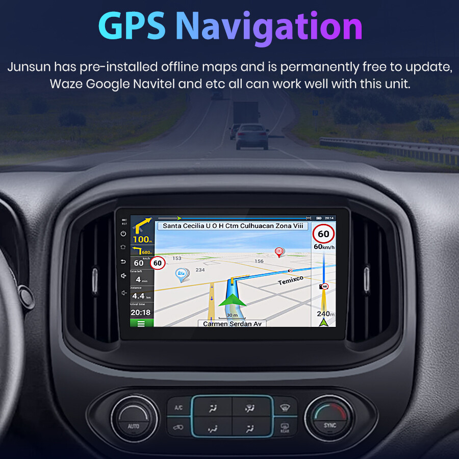 2G+32G Android 12 Carplay For Chevrolet Colorado 2015-2018 Car Radio Stereo GPS