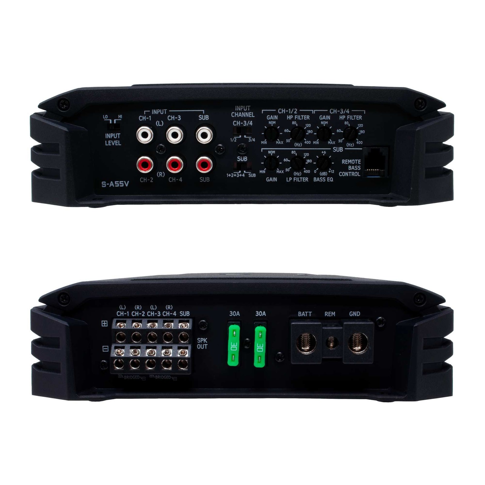Alpine Halo09 ILX-F509 Receiver with S-A55V Amp & RUX-H02 Knob