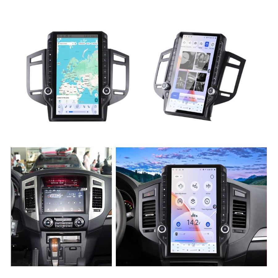 14.5″ Android Radio CarPlay GPS AHD For Mitsubishi Pajero V73 V93 V97 2007-2020