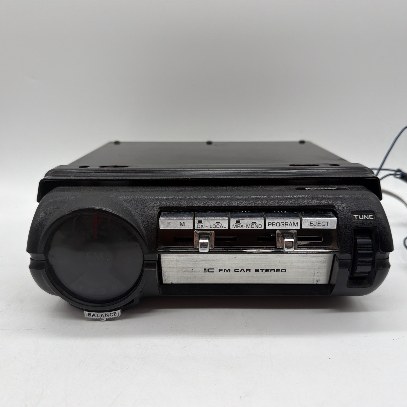 Rare Vintage PANASONIC CQ-880EU Car Radio FM 8 Track Player Stereo Untested!