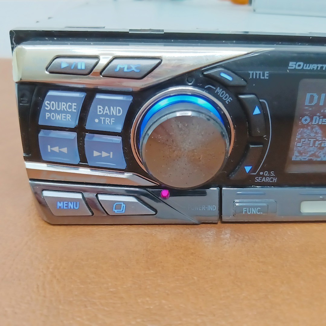 ALPINE CDA-9855J Car Audio 1DIN CD/MP3/iPod Bio EL Display w/ Remote Japan