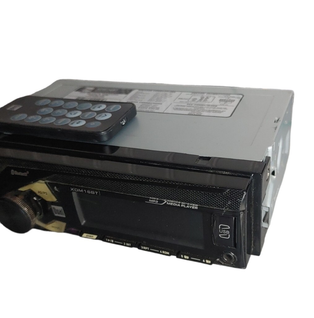 Dual XDM16BT AM/FM Car Digital Media Receiver/remote/Bluetooth Front 3.5mm USB