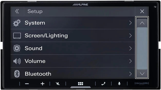 iLX-W770-M Alpine 7″ Multimedia Receiver Shallow Chassis 2-Din Touchscreen