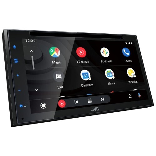 JVC KW-V660BT 6.8 inch Monitor with DVD Receiver USB Mirroring Apple Carplay