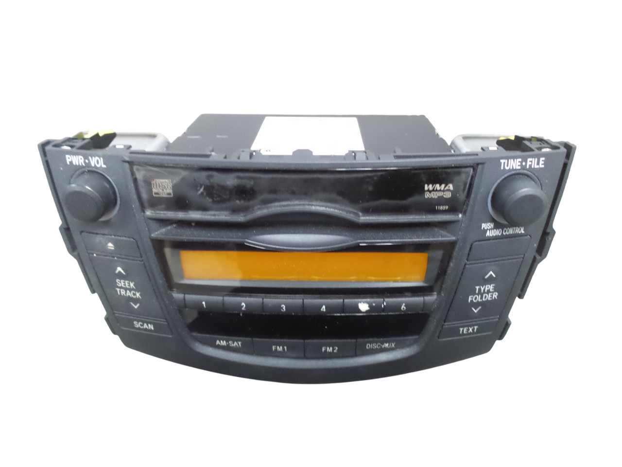 2008-2012 TOYOTA Rav4 Radio WMA MP3 11859 CD Player 86120-42291