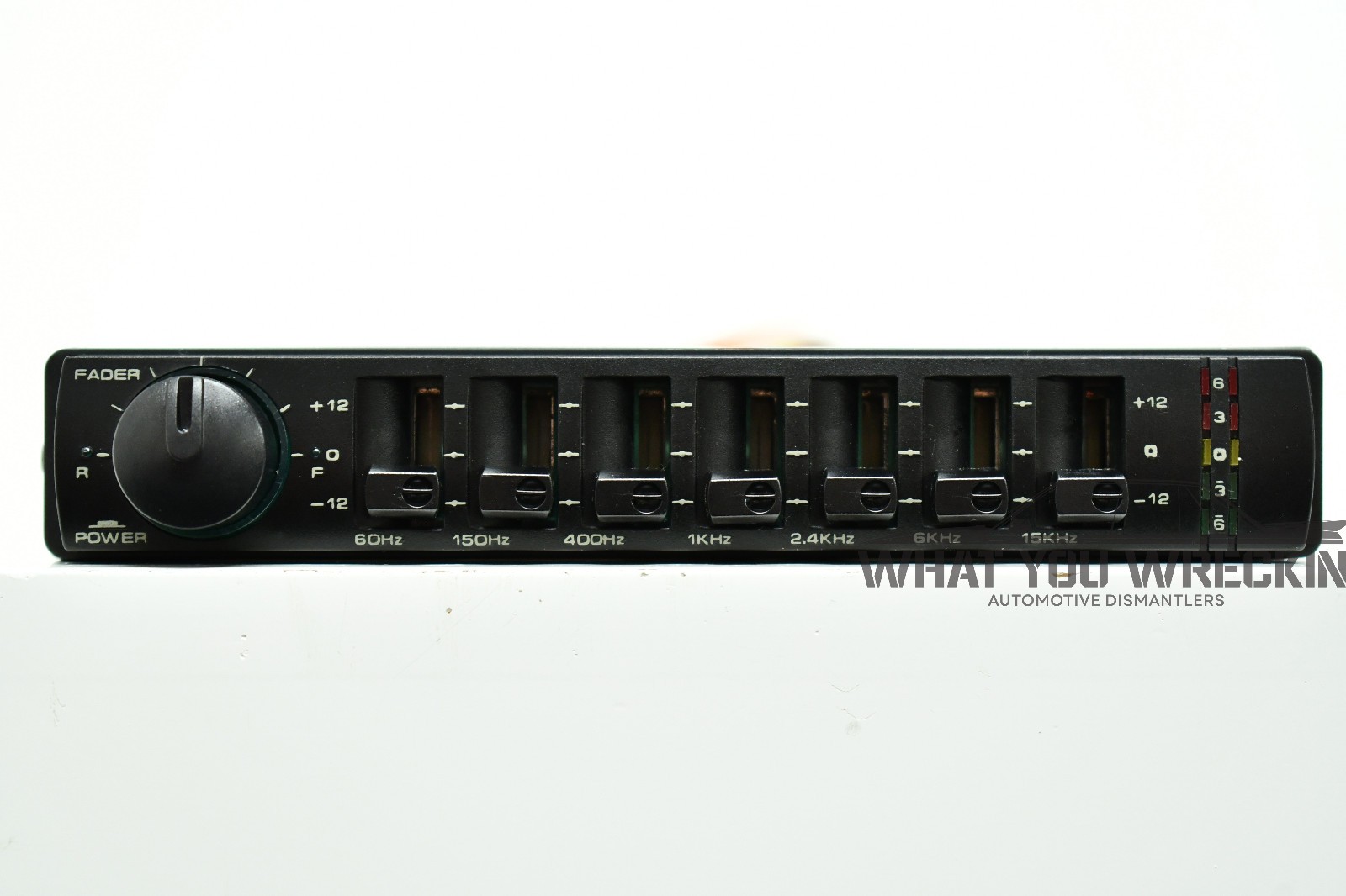 NOS: VINTAGE MOTORPRO AG-770 7 BAND GRAPHIC EQUALIZER / BOOSTER w/ MID LVL METER