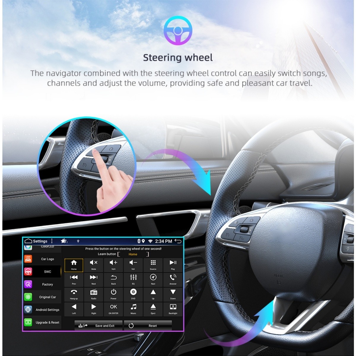 For Toyota Tundra 08-13 Sequoia 08-17 Car Radio Android 14 GPS NAVI USB CarPlay