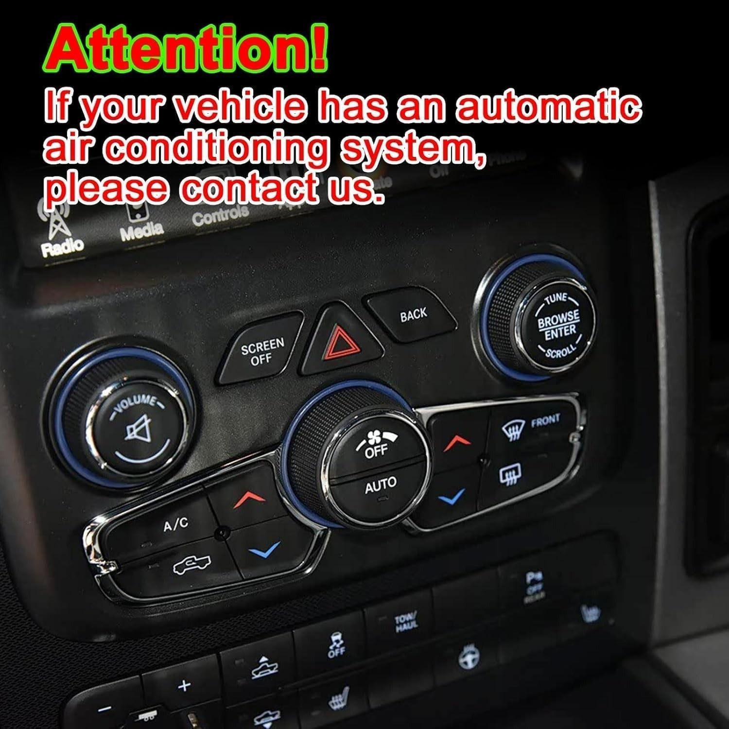 10.4″ Car Radio Upgrade Dash Kit for 13-18 Dodge Ram Android 13 8Core 4+64GB