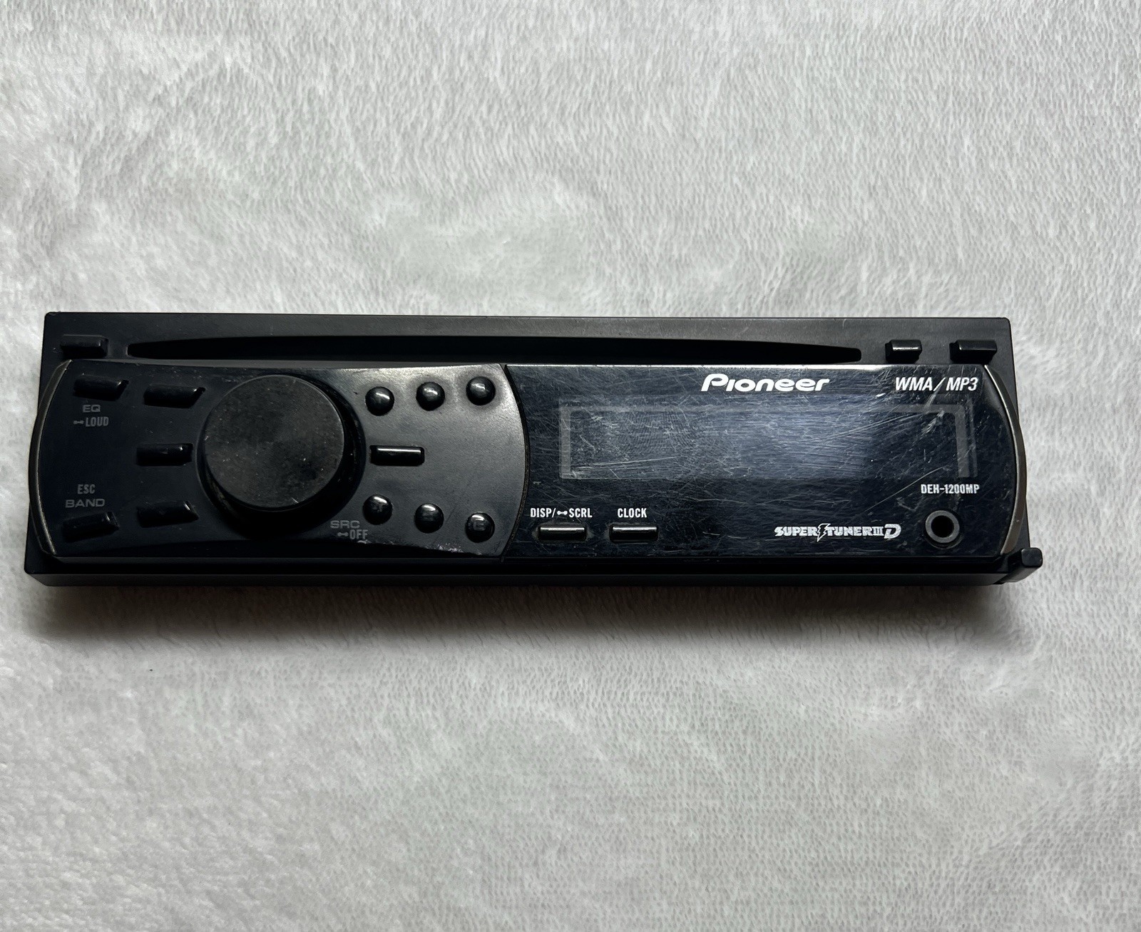 Pioneer DEH-1200MP CD Receiver, Aux Face Plate only