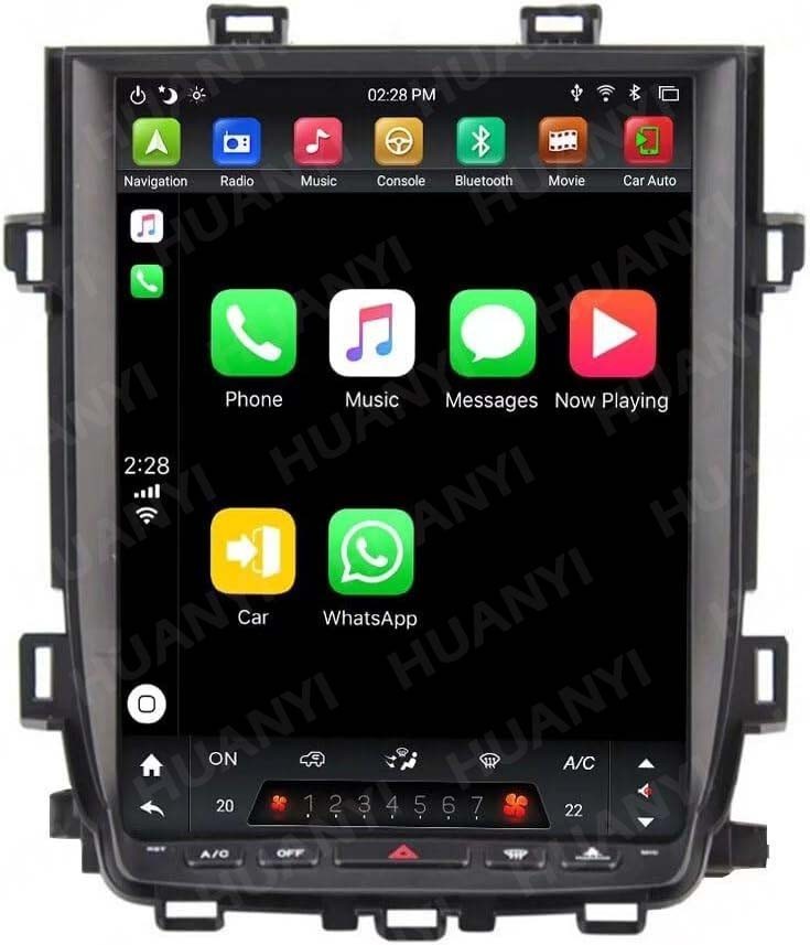12.1″For Toyota Alphard A30 2008-14 Car Stereo Radio Tesla Style GPS Carplay 64G