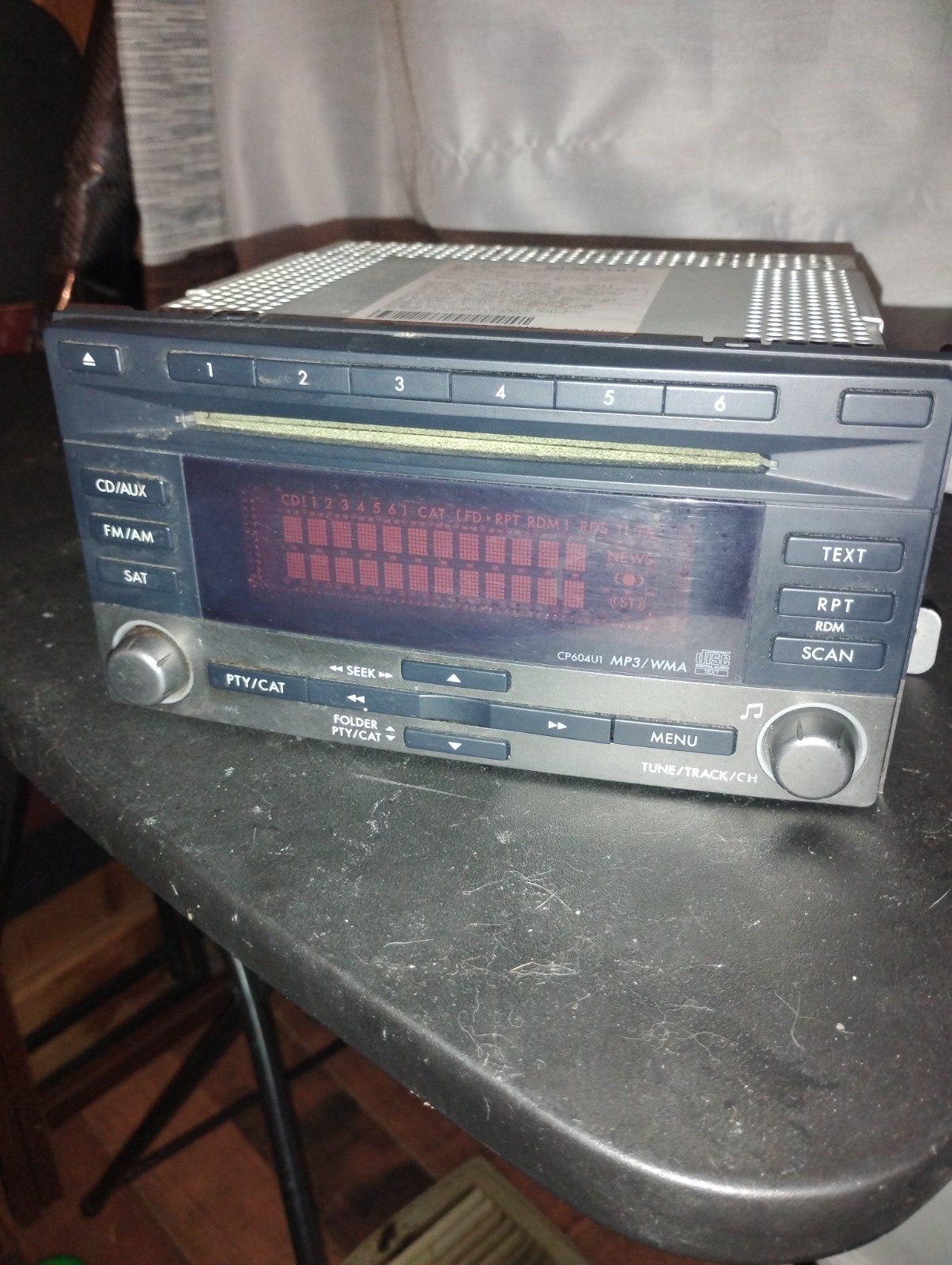 2009 to 2012 Subaru Forester radio