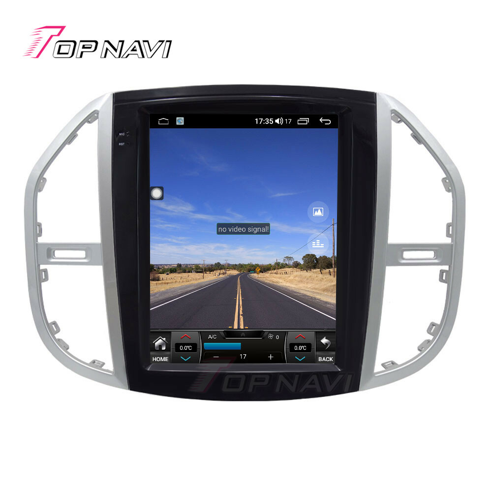 for Benz Vito 2013-2017 Androind 14.0 Car Stereo Radio GPS Navi 4G WIFI RDS BT