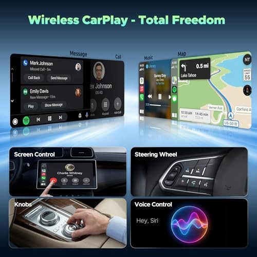 3-in-1 Bluetooth Carplay Adapter – Built-in Net-Flix YouTube Tiktok – Carplay