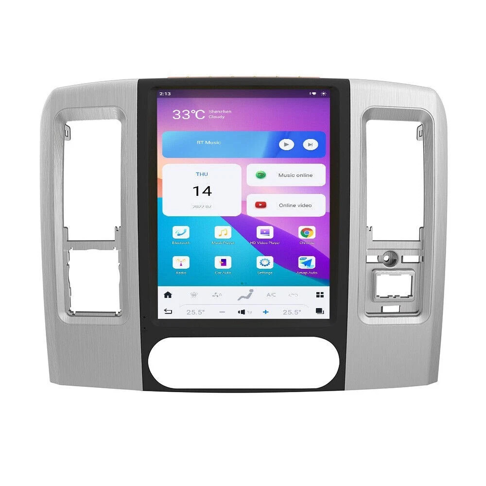 12.1″ For Dodge Ram 2008-2012 Android Car Radio Stereo GPS Navi Carplay 8G+128GB
